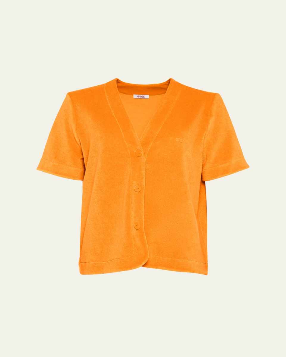 Paresse Button-Front Top